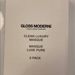 NIB Gloss Moderne - Clean Luxury Haircare Masque - 5 pack
